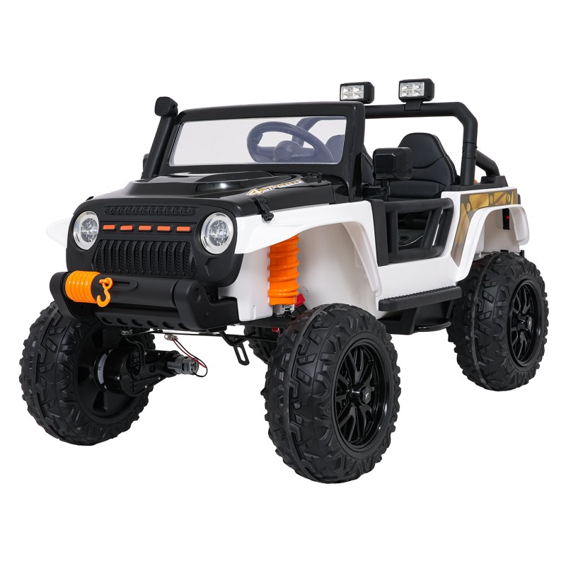 Pojazd Jeep Monster Biały