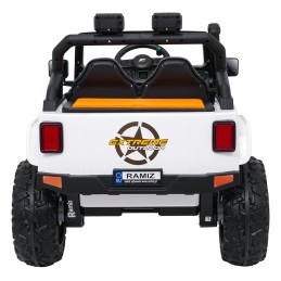 Pojazd Jeep Monster Biały