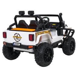 Pojazd Jeep Monster Biały