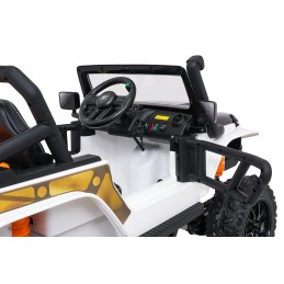 Pojazd Jeep Monster Biały