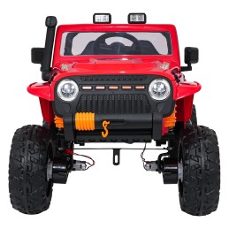 Pojazd Jeep Monster Czerwony