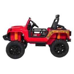 Pojazd Jeep Monster Czerwony