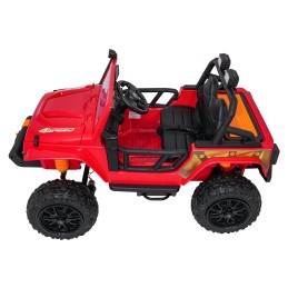 Pojazd Jeep Monster Czerwony