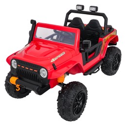 Pojazd Jeep Monster Czerwony
