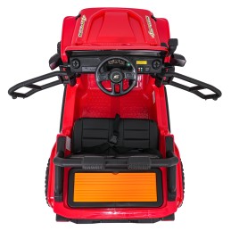 Pojazd Jeep Monster Czerwony
