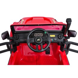 Pojazd Jeep Monster Czerwony