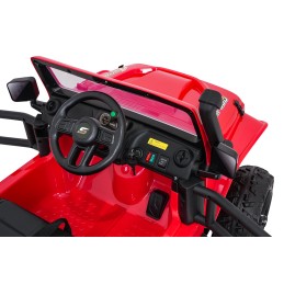 Pojazd Jeep Monster Czerwony
