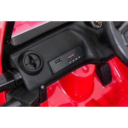 Pojazd Jeep Monster Czerwony