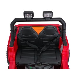 Pojazd Jeep Monster Czerwony
