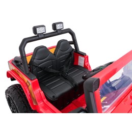 Pojazd Jeep Monster Czerwony
