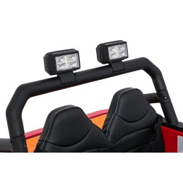 Pojazd Jeep Monster Czerwony