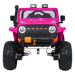 Pojazd Jeep Monster Różowy