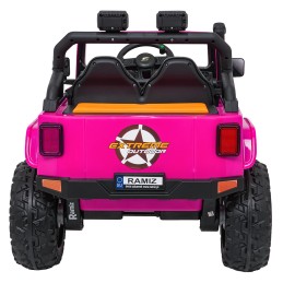 Pojazd Jeep Monster Różowy