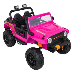 Pojazd Jeep Monster Różowy