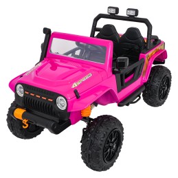 Pojazd Jeep Monster Różowy