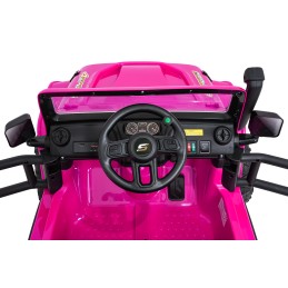 Pojazd Jeep Monster Różowy