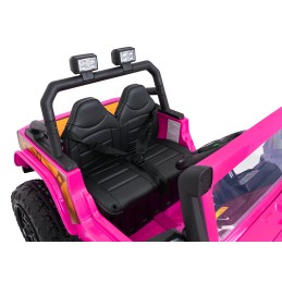 Pojazd Jeep Monster Różowy