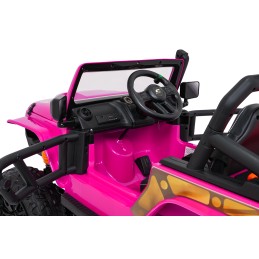 Pojazd Jeep Monster Różowy
