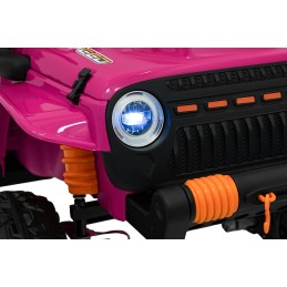 Pojazd Jeep Monster Różowy
