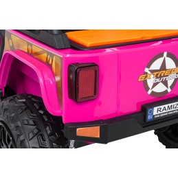 Pojazd Jeep Monster Różowy