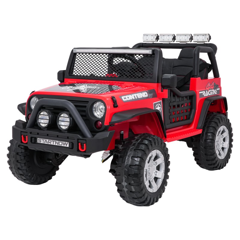 Pojazd Jeep BEAST 4x4 Czerwony