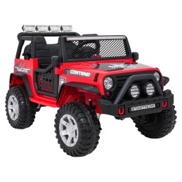 Pojazd Jeep BEAST 4x4 Czerwony