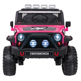 Pojazd Jeep BEAST 4x4 Różowy