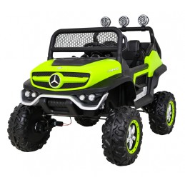 Mercedes Benz Unimog dla dzieci Zielony + Napęd 4x4