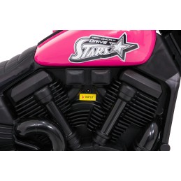 Pojazd Motor STAR Różowy