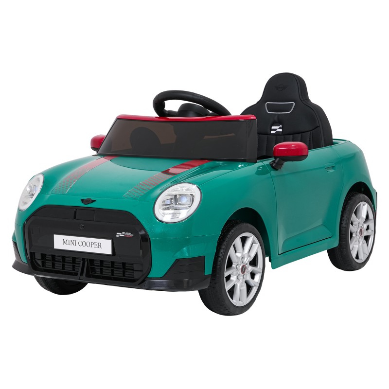 Pojazd Mini Cooper Zielony