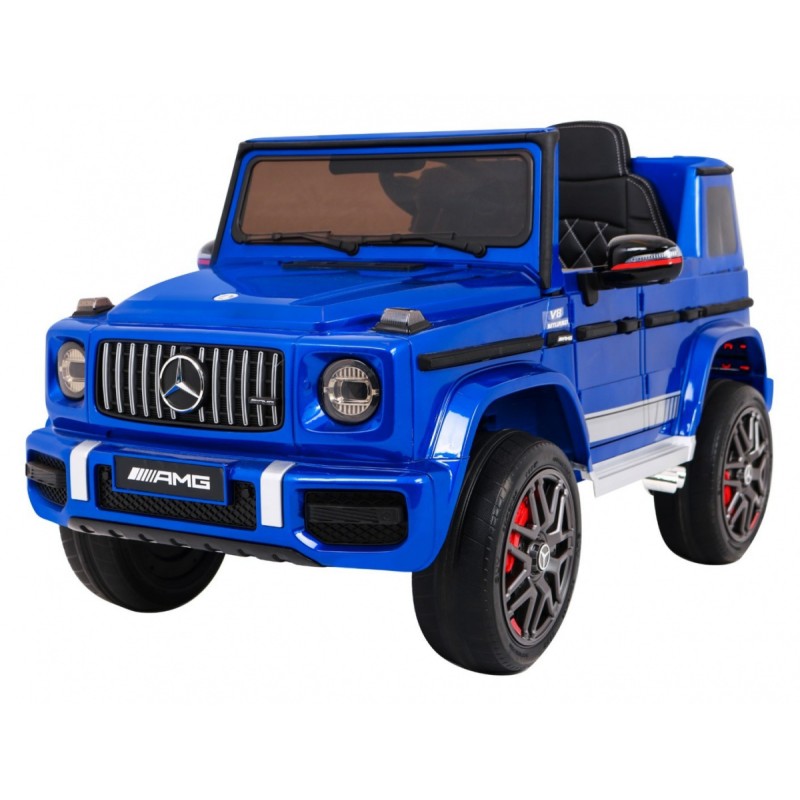 Mercedes AMG G63 dla dzieci Lakier Niebieski + Pilot