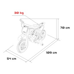 Pojazd Motor HONDA CFR450R Niebieski