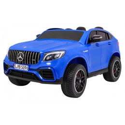 Auto Mercedes GLC 63S dla dzieci - Niebieski SUV + Napęd 4x4