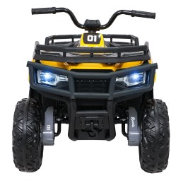 Pojazd Quad 4x4 ATV WOLF Żółty