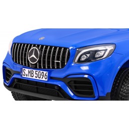 Auto Mercedes GLC 63S dla dzieci - Niebieski SUV + Napęd 4x4