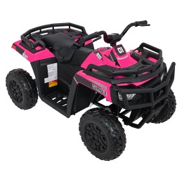 Pojazd Quad 4x4 ATV WOLF Różowy