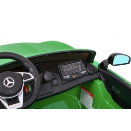 Mercedes-Benz GT R dla dzieci Lakier Zielony 4x4