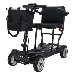 Skuter Elektryczny Czterokołowy dla Seniorów EasyGo Czarny
