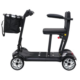 Skuter Elektryczny Czterokołowy dla Seniorów EasyGo Czarny