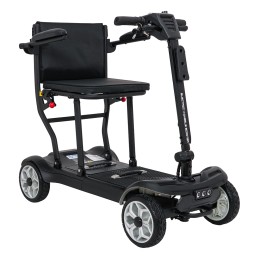 Skuter Elektryczny Czterokołowy dla Seniorów EasyGo Czarny