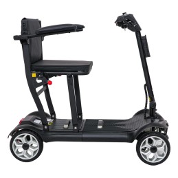 Skuter Elektryczny Czterokołowy dla Seniorów EasyGo Czarny