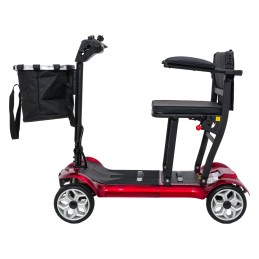 Skuter Elektryczny Czterokołowy dla Seniorów EasyGo Czerwony