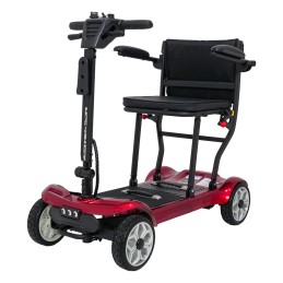 Skuter Elektryczny Czterokołowy dla Seniorów EasyGo Czerwony