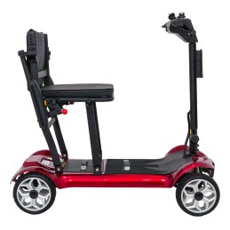 Skuter Elektryczny Czterokołowy dla Seniorów EasyGo Czerwony