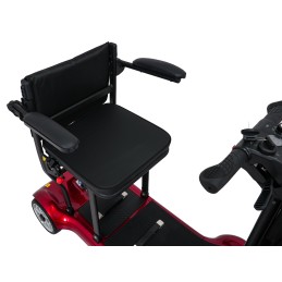 Skuter Elektryczny Czterokołowy dla Seniorów EasyGo Czerwony