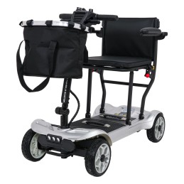 Skuter Elektryczny Czterokołowy dla Seniorów EasyGo Szary