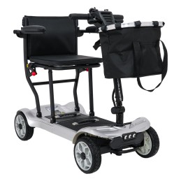 Skuter Elektryczny Czterokołowy dla Seniorów EasyGo Szary