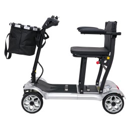 Skuter Elektryczny Czterokołowy dla Seniorów EasyGo Szary