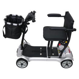 Skuter Elektryczny Czterokołowy dla Seniorów EasyGo Szary