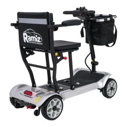 Skuter Elektryczny Czterokołowy dla Seniorów EasyGo Szary